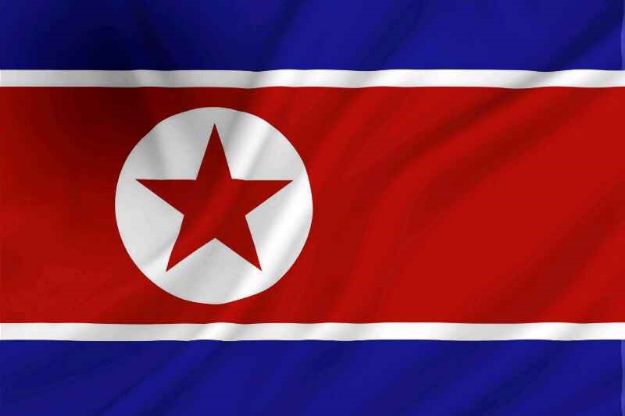 Vlag Noord-Korea - 100x150cm Spun-Poly